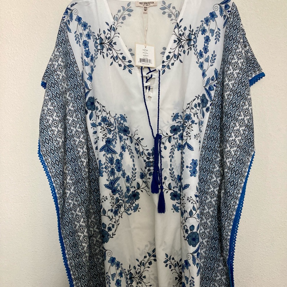 NWT Free Generation Top and Swim Coverup